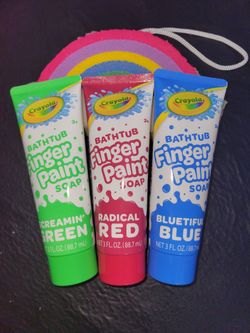 Kids Crayola Finger Painting Soap 