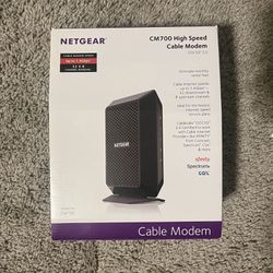 netgear CM700 cable modem