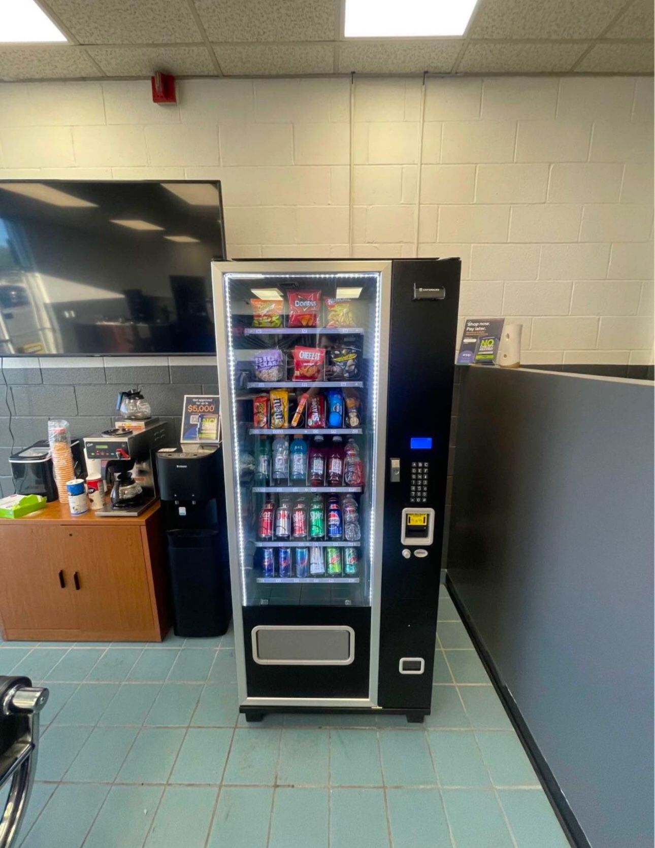 TNC Combo Machine With Credit Card Reader