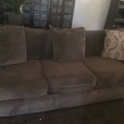 Like-new brown Sectional Couch