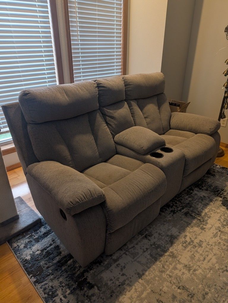 Fabric Recliner (2 seat)