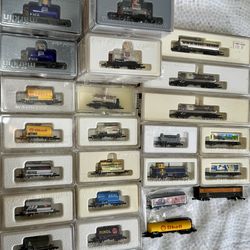 Huge Marklin Z Scale Model Railroad Train Set