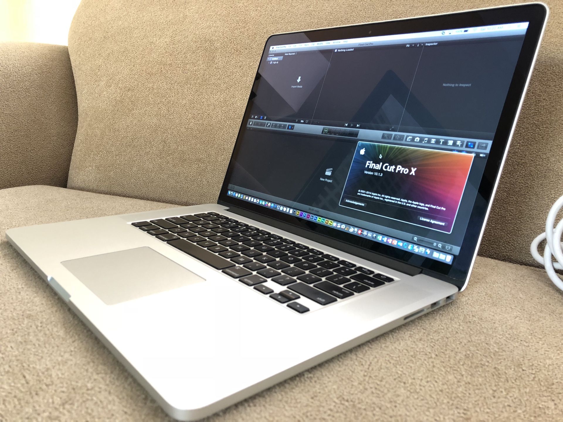 Late 2015. MacBook Pro 15”2.8 Qua core i7/16Gb/1Tb SSD