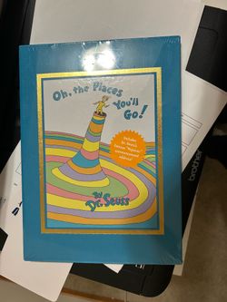 Dr. Seuss, oh the places you go brand new in wrappingcover