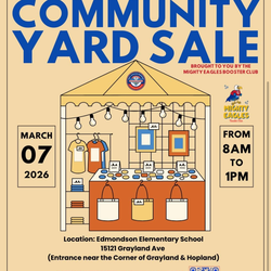 Community yard sale