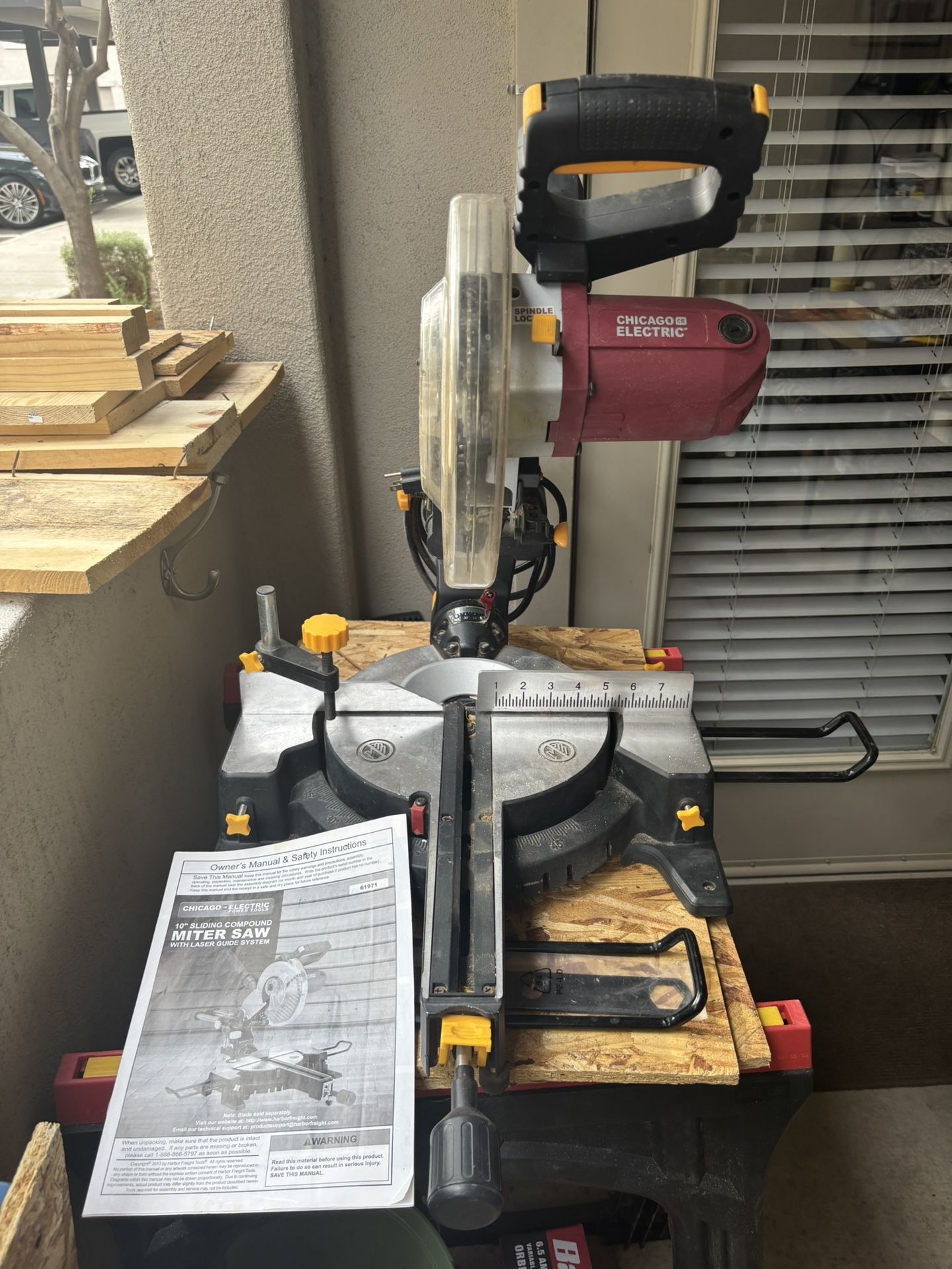 10” Single Bevel Sliding Miter Saw
