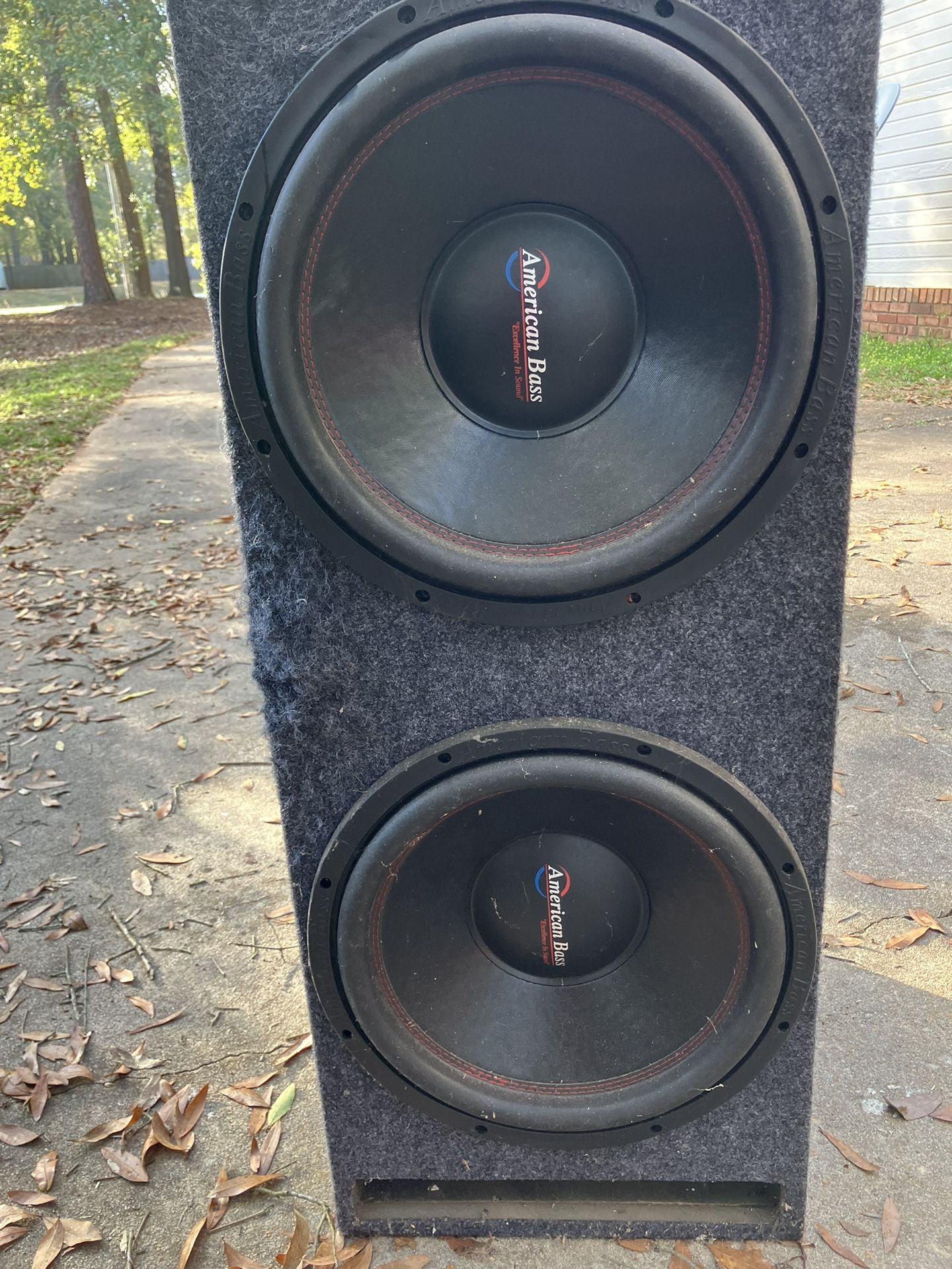 American bass 15” Subwoofers