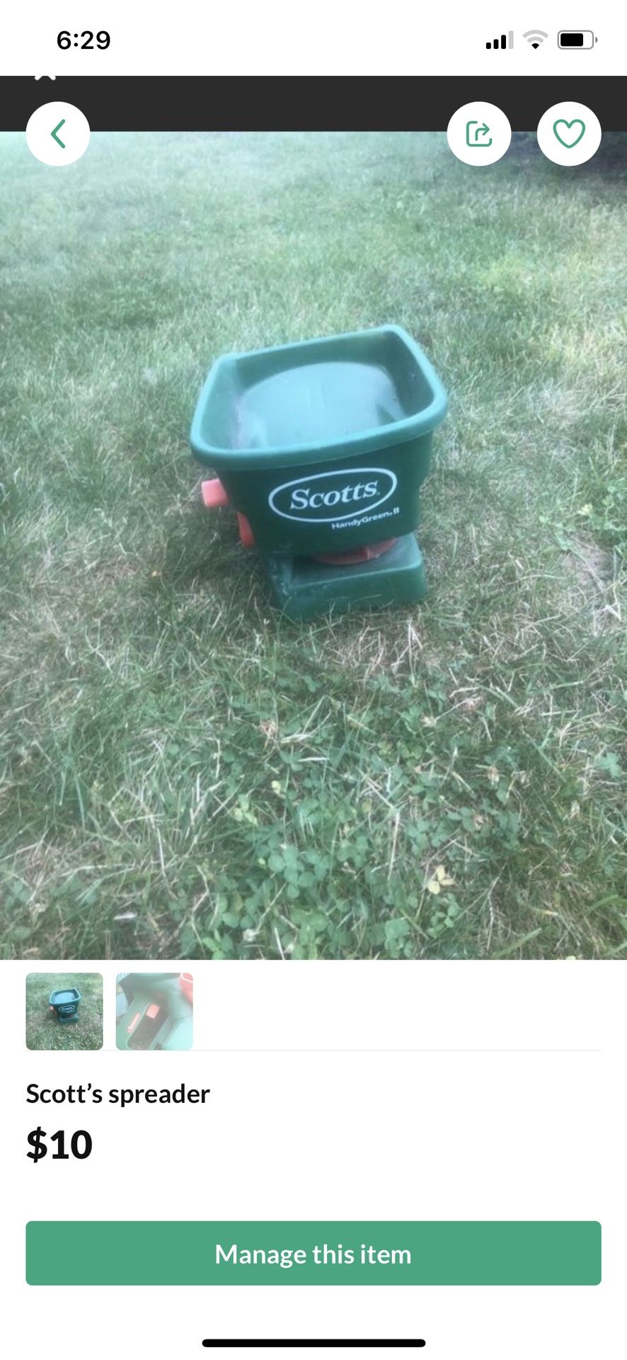 Scott’s Spreader