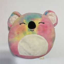 Squishmallows Colorful Tie-Dye Koala Plush