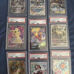 Psa 10 Pokemon Slabs
