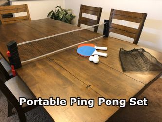 Portable Ping Pong Net Set