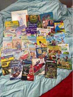 Boy early  reader book lot