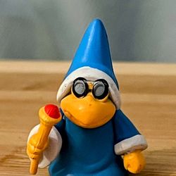 Super Mario Bros Kamek Loose 1.5" PVC Figure Nintendo