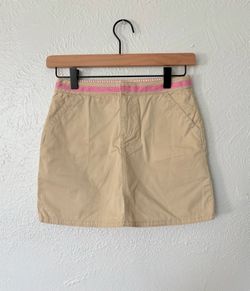 Tommy Hilfiger girls vintage khaki skirt size 10 new without tags