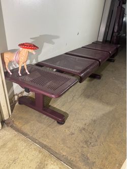 Metal Outdoor Bench