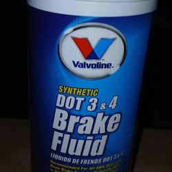 VALVOLINE DOT 3/4 SYNTHETIC BRAKE FLUID