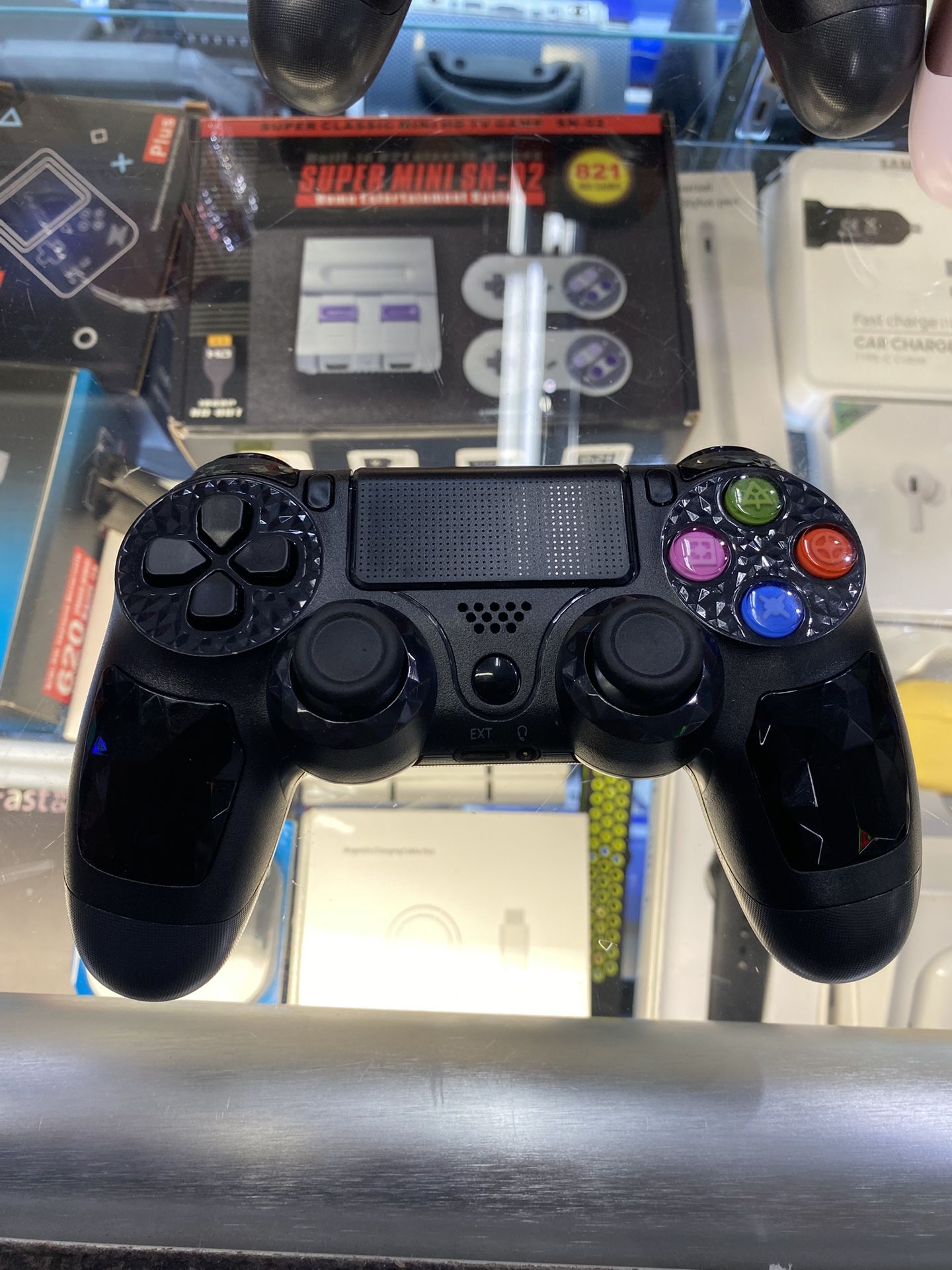 Black PS4 Controller