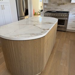 Fluted Style Island