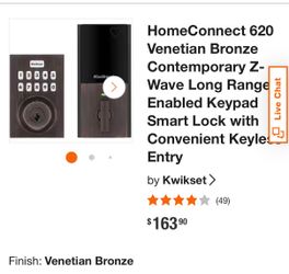 Kwikset    Home connect 620