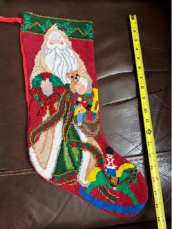 Vintage Christmas Stockings $4 Ea.