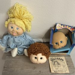 Vintage Doll Toy and The Original Doll Baby Heads $10 for all