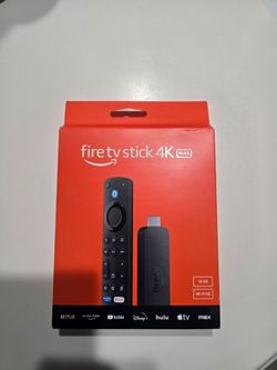 AMAZON FIRE TV Stick 4K MAX, Wi-Fi 6E, 2.0 GHz, 16GB/ALEXA Voice Remote Enhanced