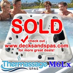 New Hot Tub---Thermassage M6Lx Spa with Cover & Delivery