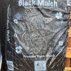 Black Premium Mulch - Bag