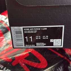 Size 11 Gray Kobe Bryant