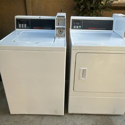 Speed Quee Washer And Dryer Coin Operate 