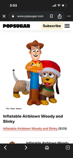 Toy Story Inflatable Decoration Disney Pixar
