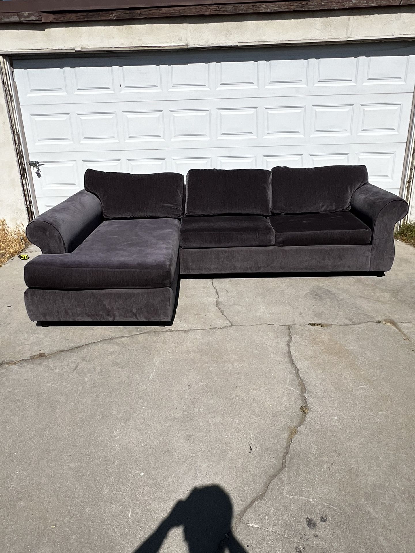 gray sectional couch