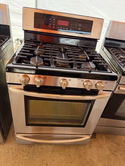 LG Stainless Steel Gas Range