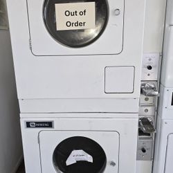 Maytag Gas Dryer Stack, Coin Slide Operated