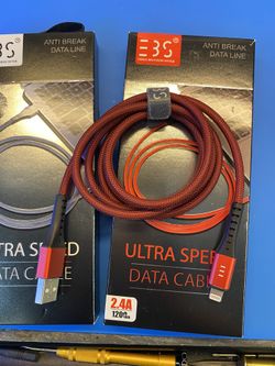 Heavy duty ultra speed charger USB DATA cable for iPad iPod iPhone