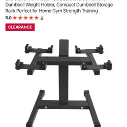 Adjustable Dumbbell Rack