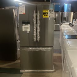 Bosch Stainless Steel 3-Door Refrigerator With Ice Maker And Water Dispenser🙌🙌