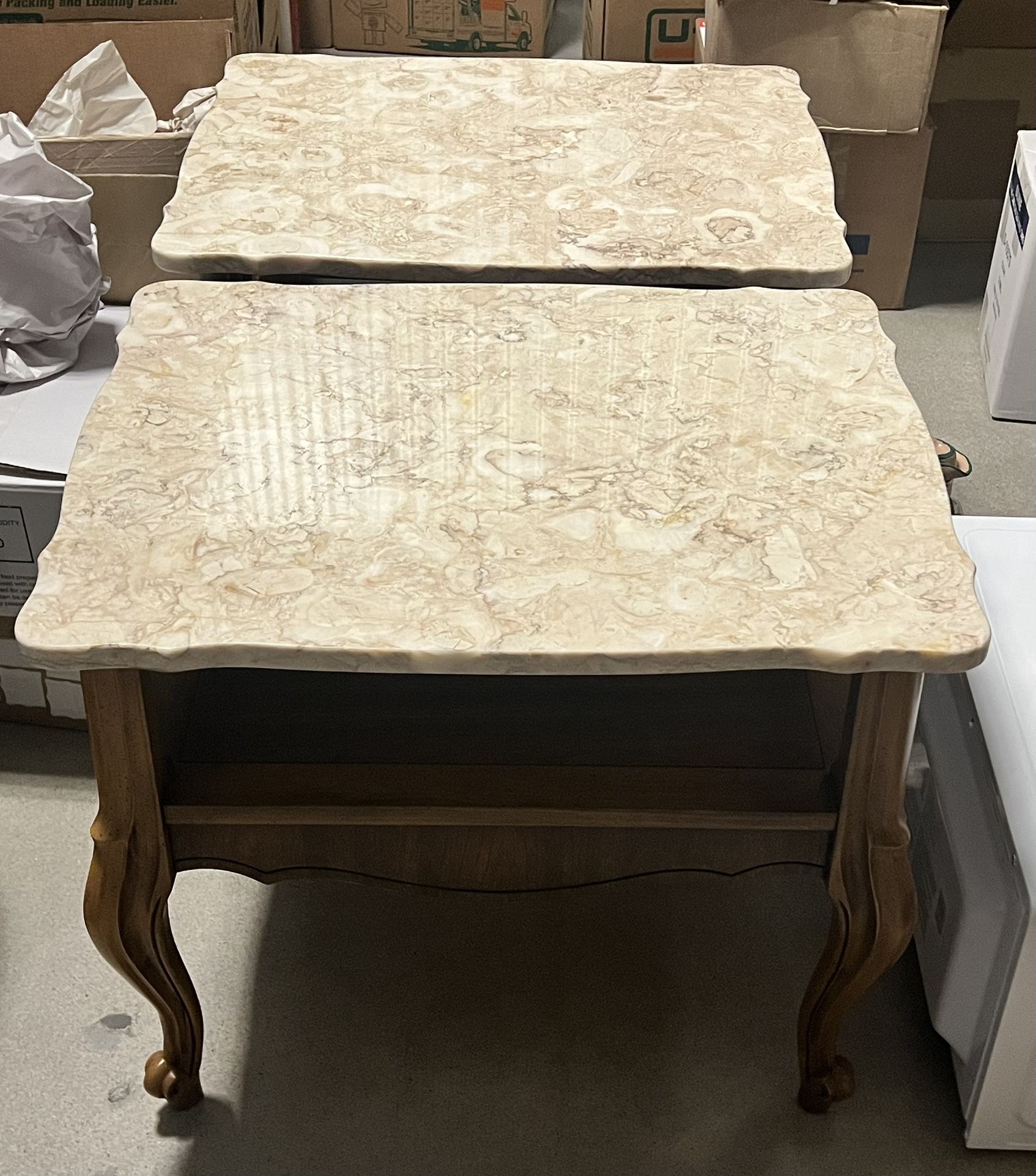 2 End Tables For 40 Bucks Firm