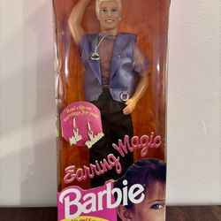 RARE - 1993 Barbie Earring Magic Ken Doll - NEW in Box!