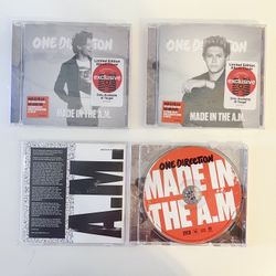 3 One Direction CDs