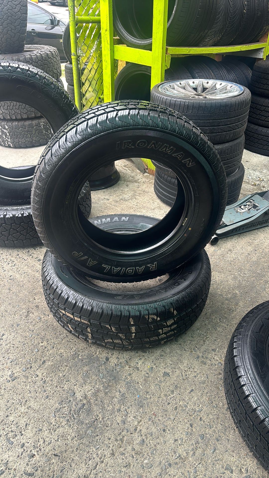(2)245/70/R17 RADIAL A/P Ironman