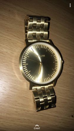 Nixon Gold Watch