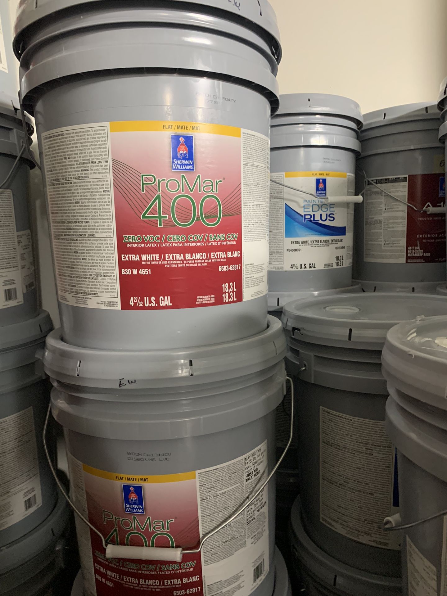 Pintura Interior Flat Blanca Y De Color