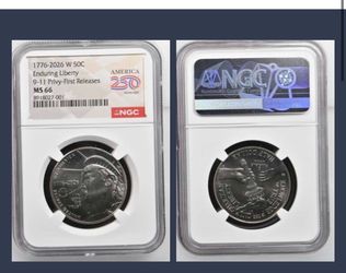 2026-W 9/11 Privy Half Dollar – NGC MS66 First Releases