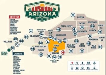 Country Thunder 2026 Campsites