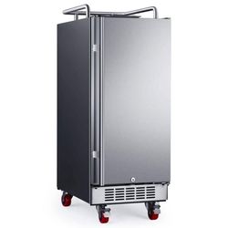 EdgeStar 15 Inch Wide Kegerator Conversion Refrigerator with Forced BR1500SS