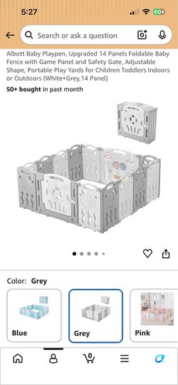 Baby play yard  —