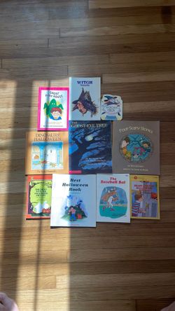 Vintage Halloween children’s books
