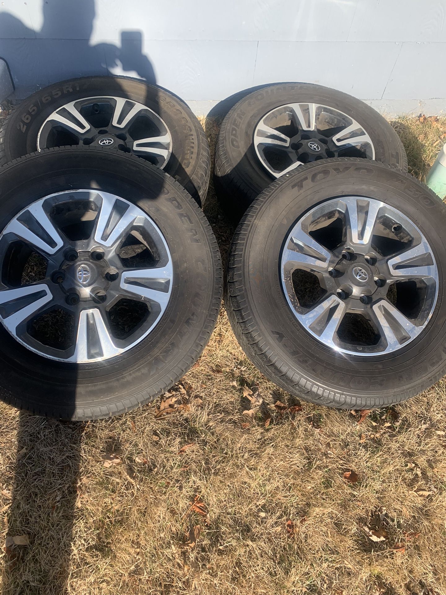 2020 Toyota Stock Rims 17” 