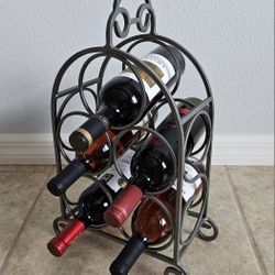 5 Bottle Wine Rack